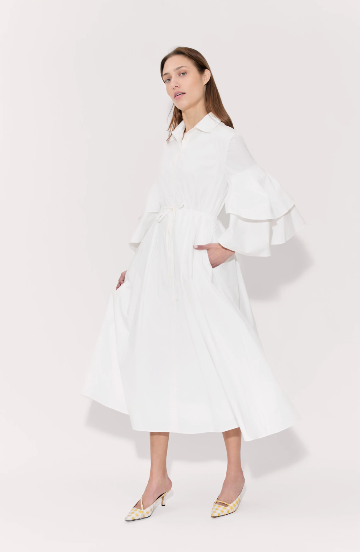 Rosie Assoulin Fiesta Shirt Dress
