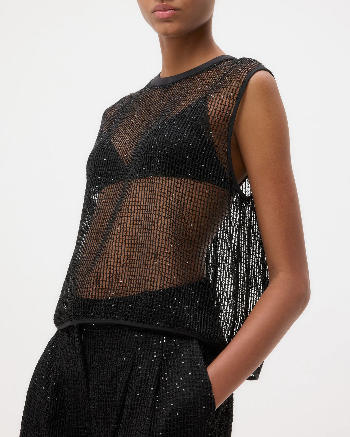 TWP Mesh Muscle Tank