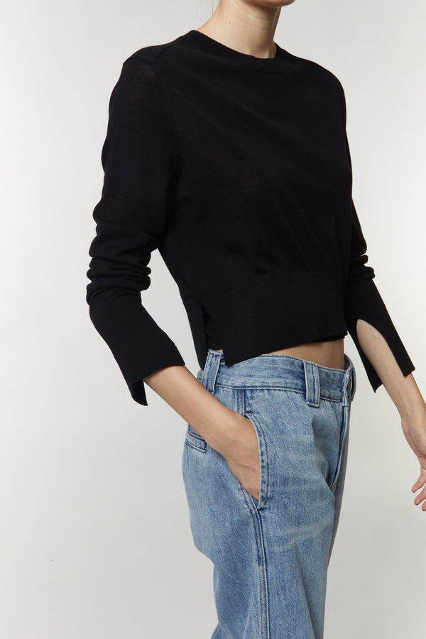 Saint Art Elodie Layered Crewneck Knit