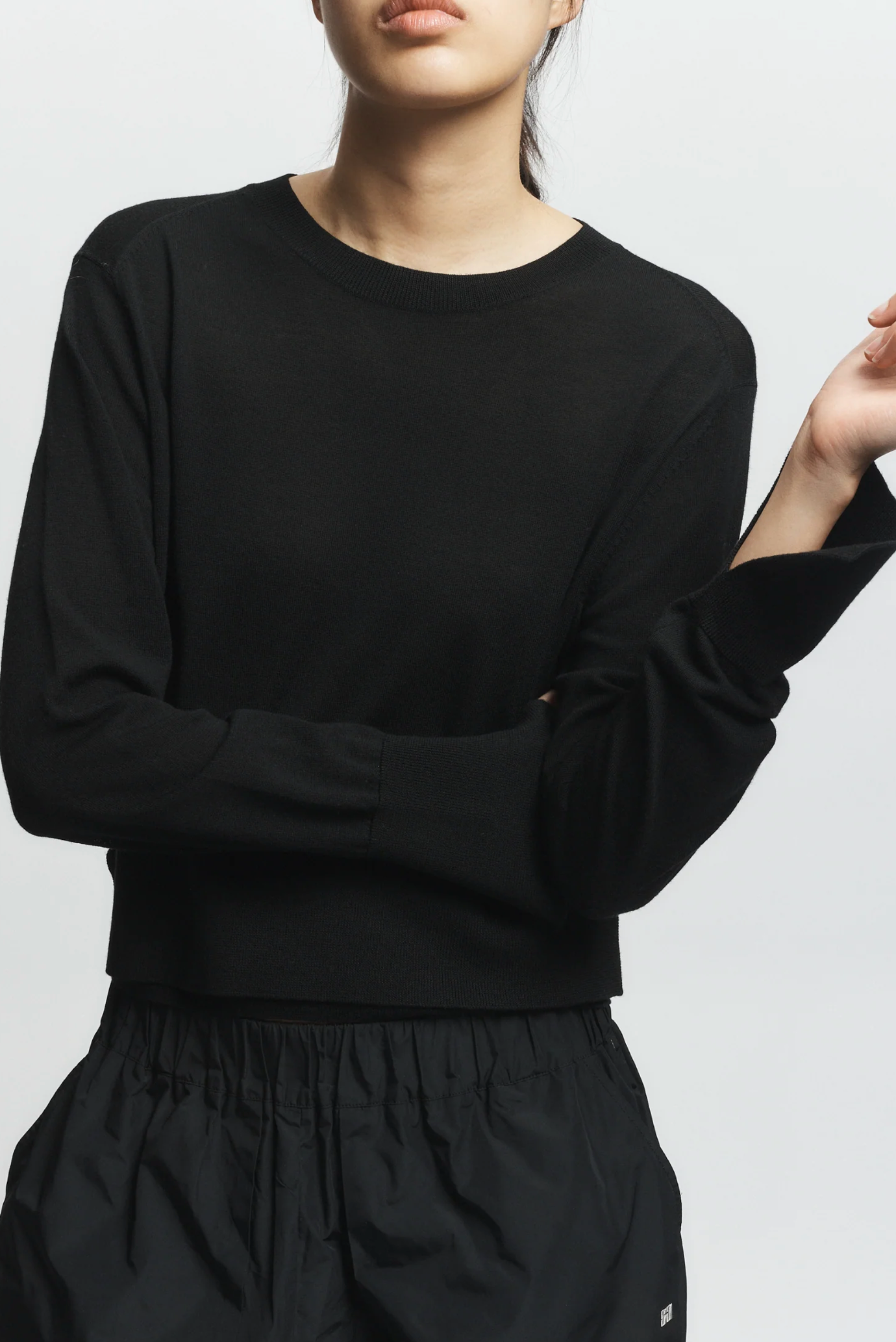 Saint Art Elodie Layered Crewneck Knit
