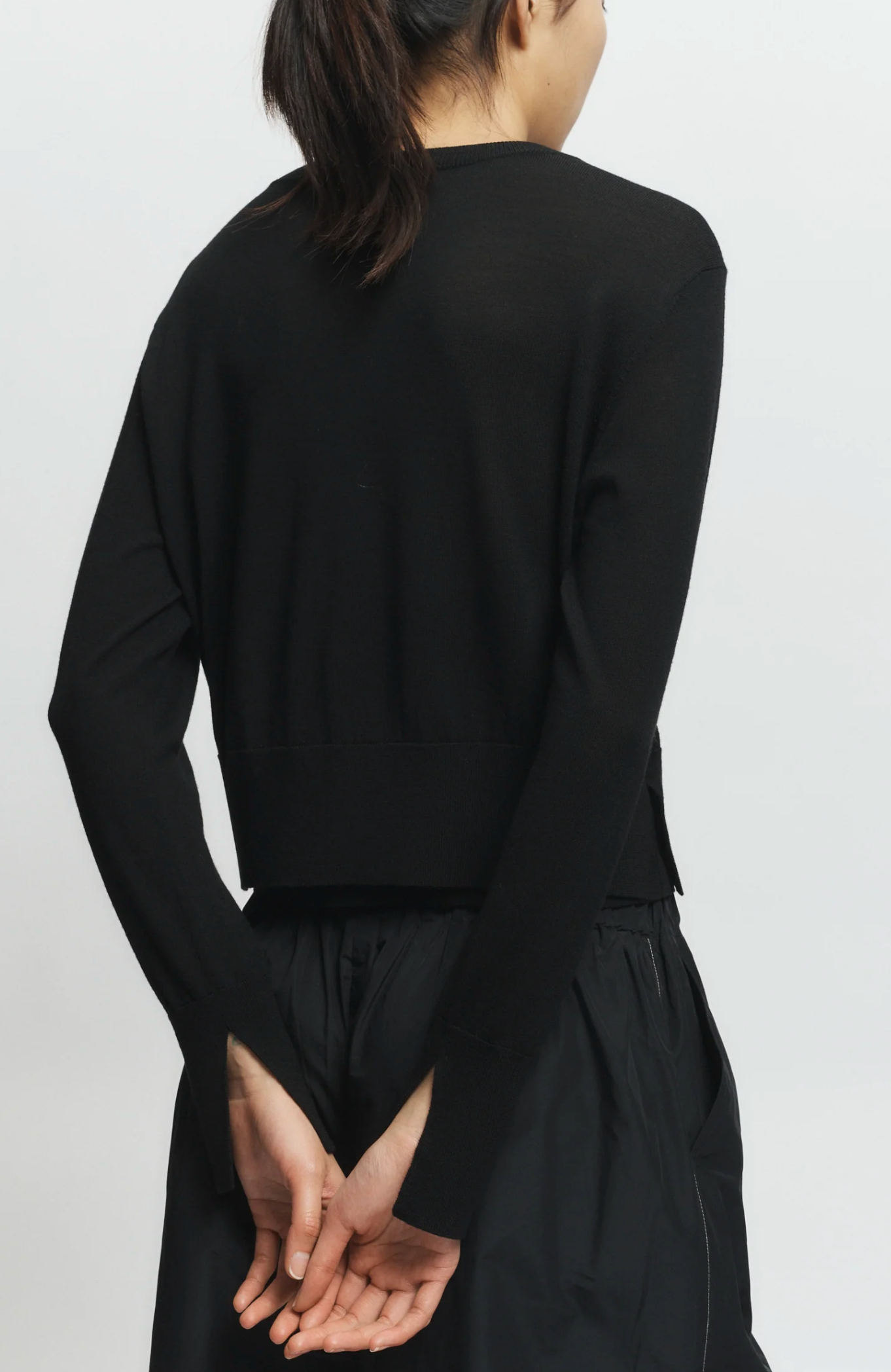 Saint Art Elodie Layered Crewneck Knit