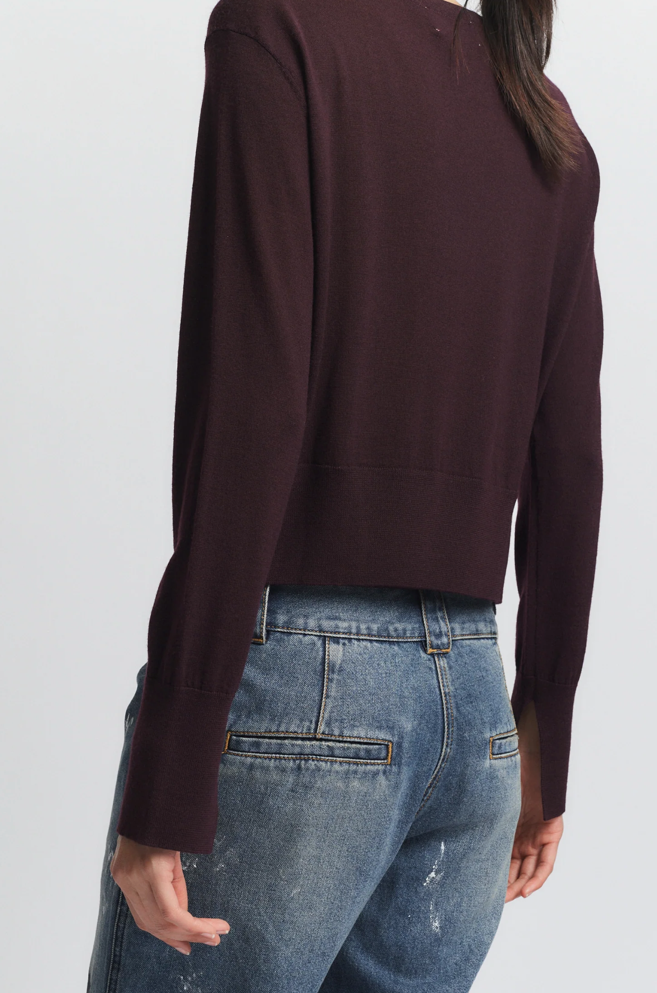 Saint Art Elodie Layered Crewneck Knit