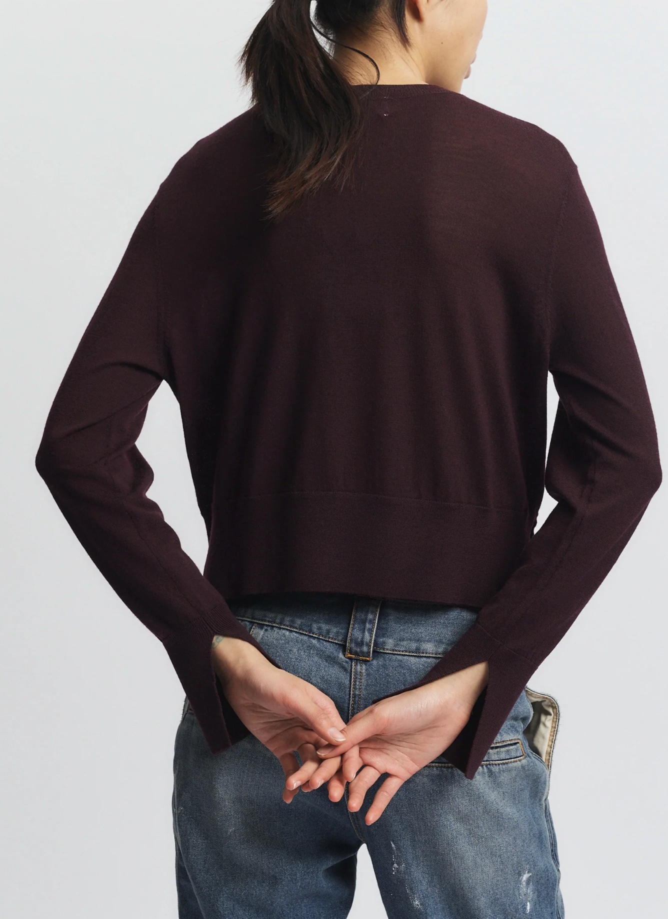 Saint Art Elodie Layered Crewneck Knit