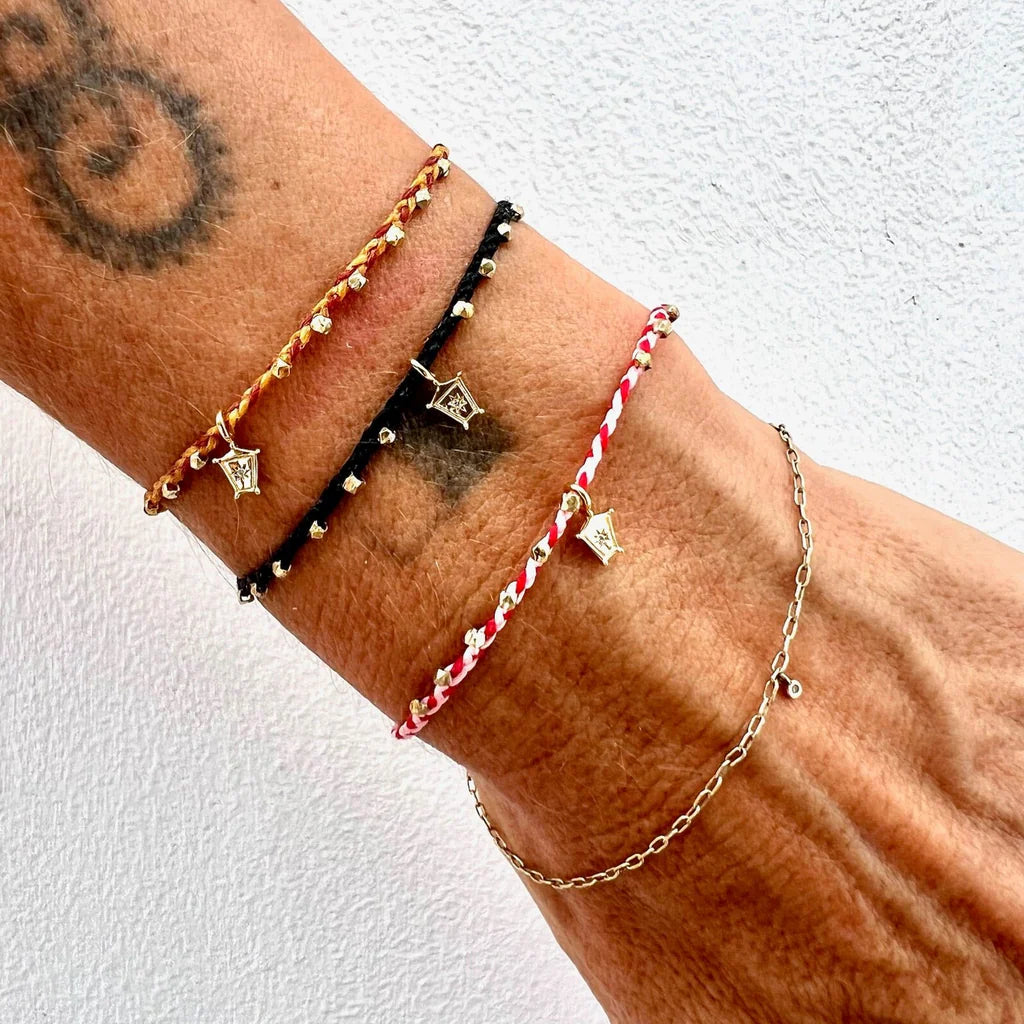 Scosha Diamond Lantern Bracelet