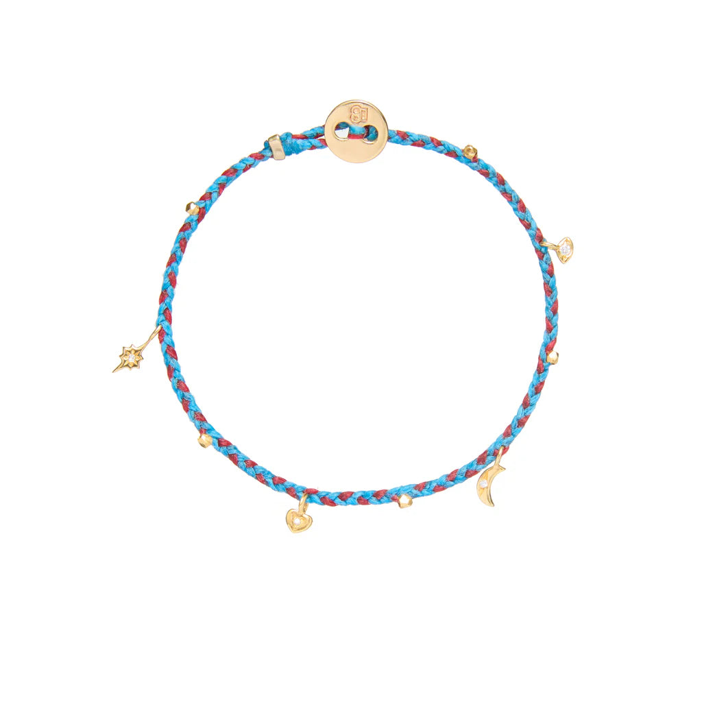 Scosha Mini Celestial Charms Bracelet