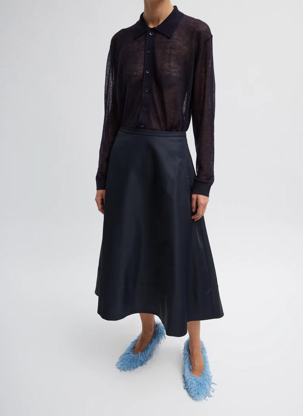 Tibi Eco Nylon Circle Skirt