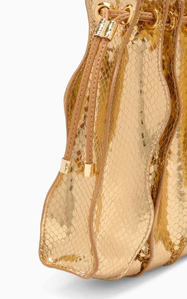 Ulla Johnson Adria Pleated Wave Crossbody