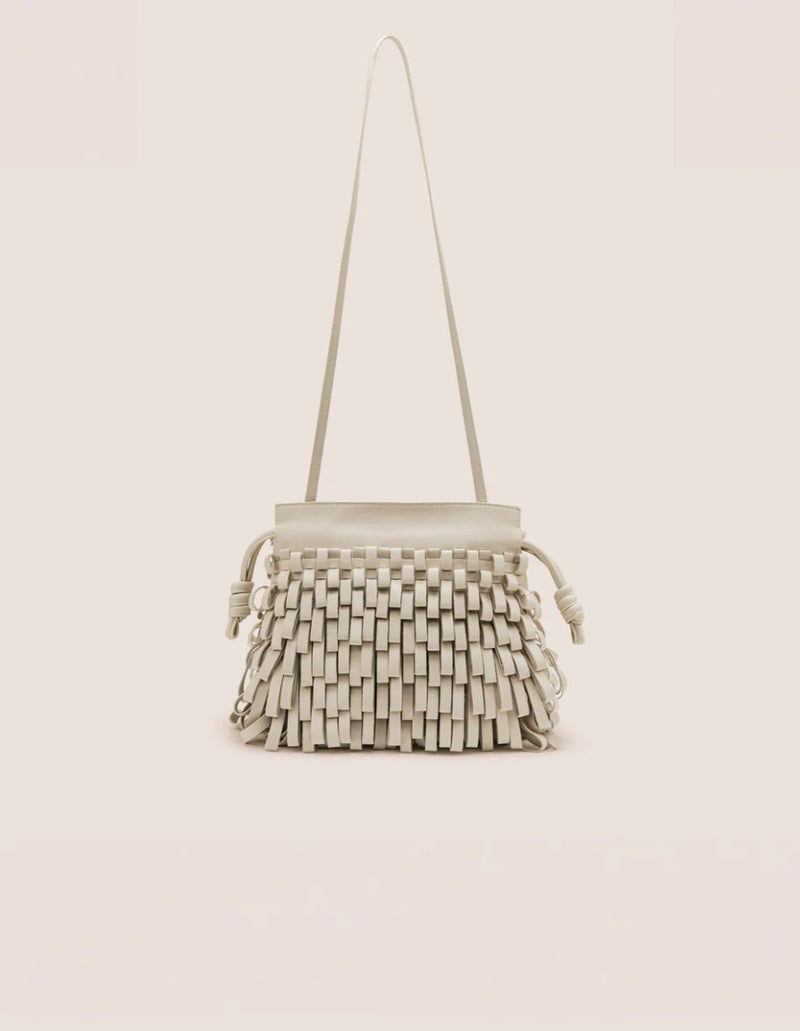 Alexis Quinn Fringe Loop Clutch