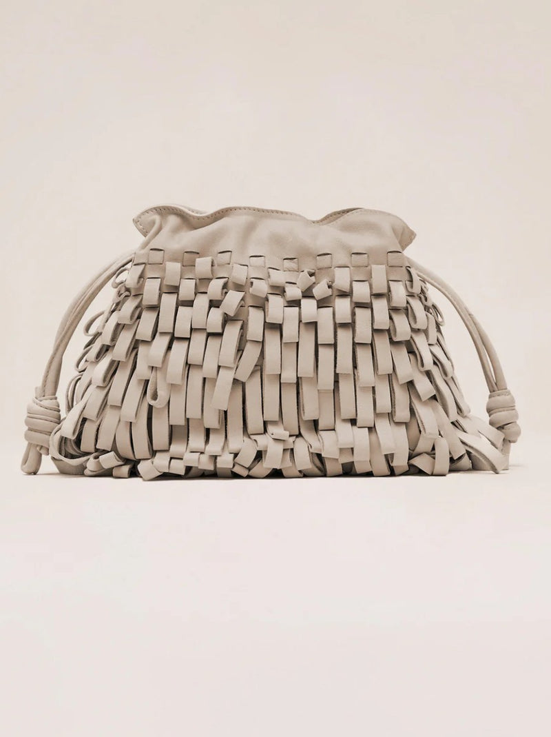 Alexis Quinn Fringe Loop Clutch