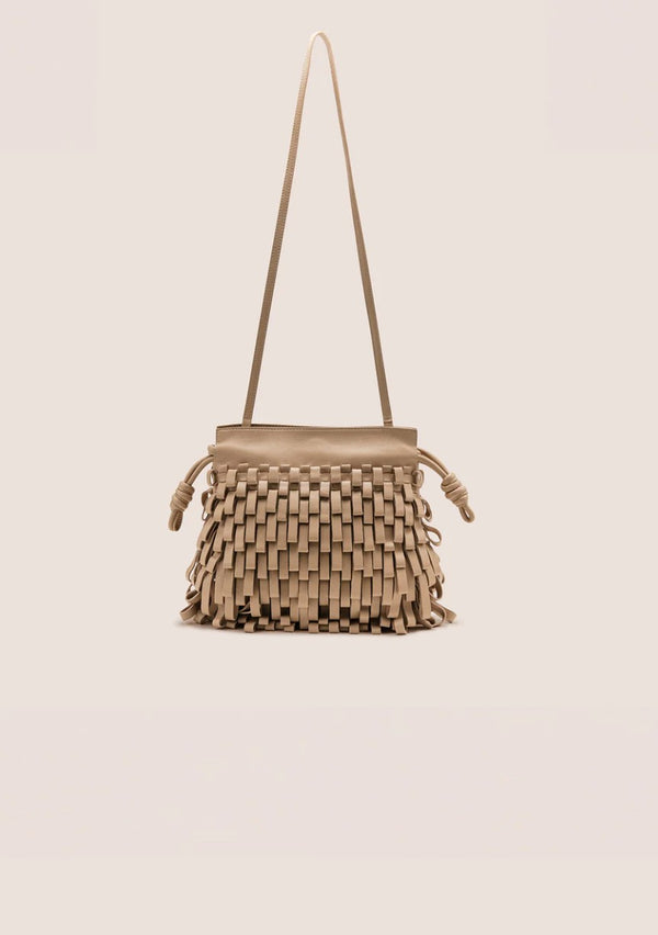 Alexis Quinn Fringe Loop Clutch