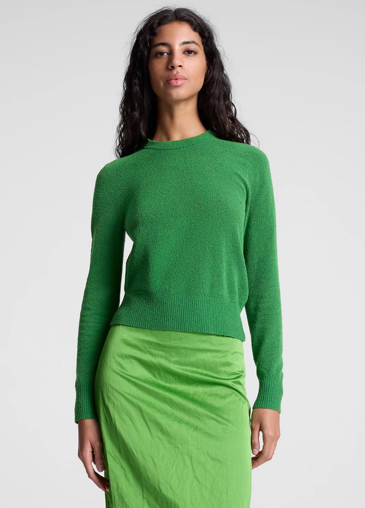 ALC Bradley Cotton Boucle Sweater