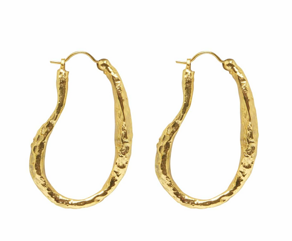 Alemais Reverie Nautilus Hoop Earrings