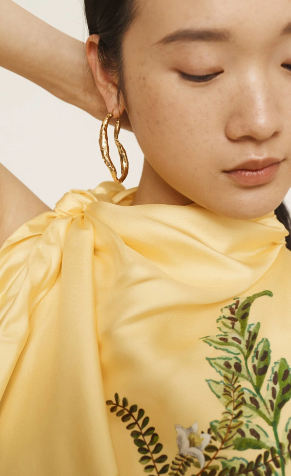 Alemais Reverie Nautilus Hoop Earrings