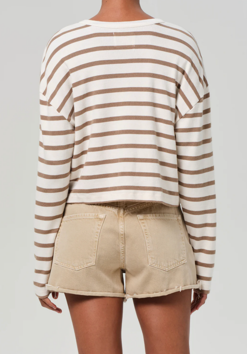 Citizens of Humanity Sabine Cropped Long Sleeve