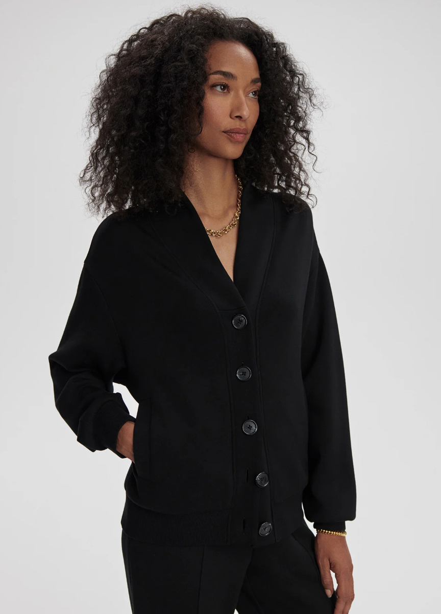 Varley Celeste Button Through Sweat