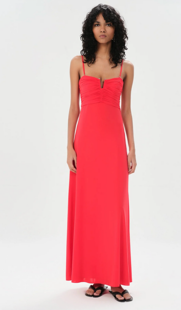 Maria Cher Tigre Holly Long Dress