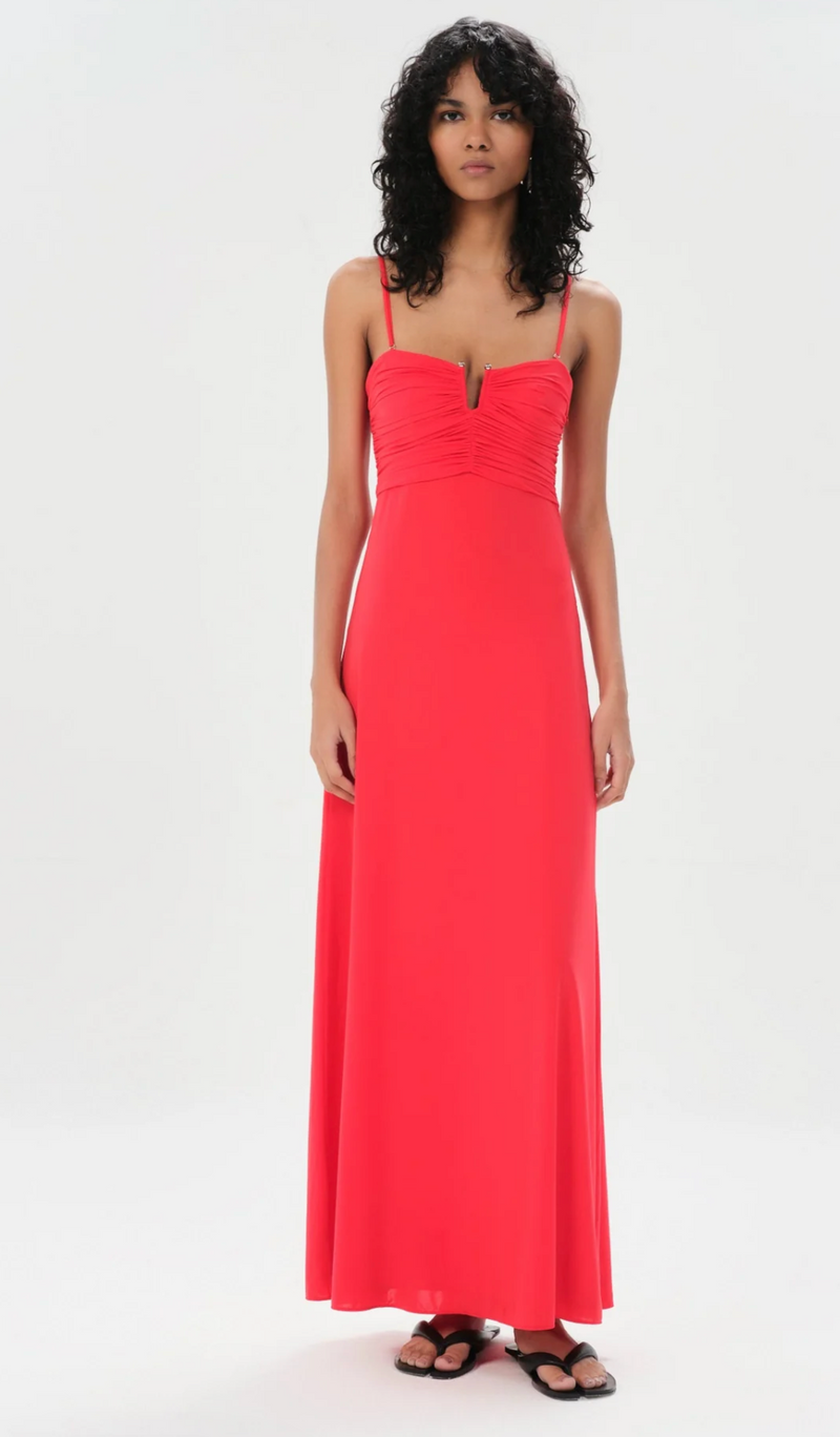 Maria Cher Tigre Holly Long Dress