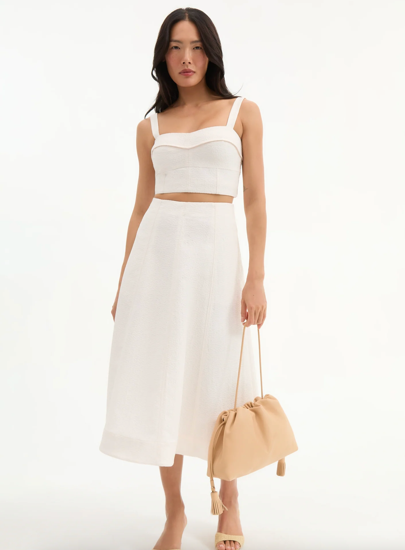 Veronica Beard Fellini Jacquard Skirt