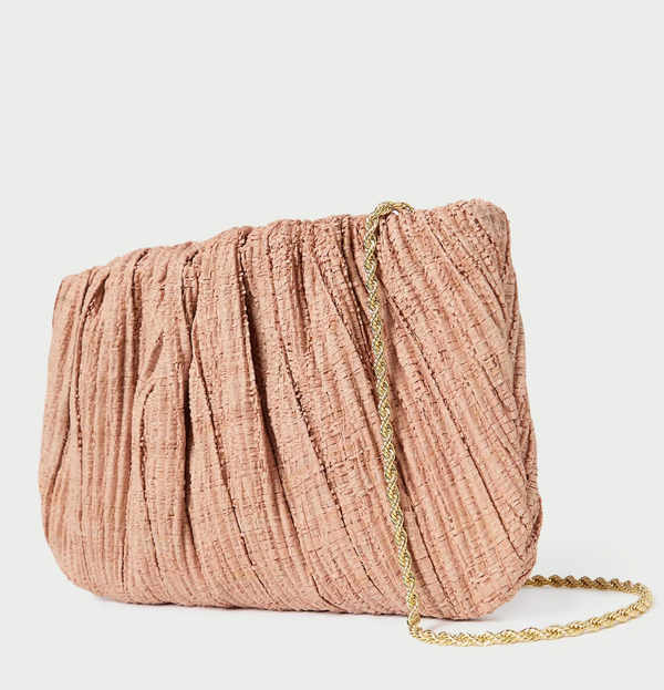 Loeffler Randall Brit Flat Pleated Clutch