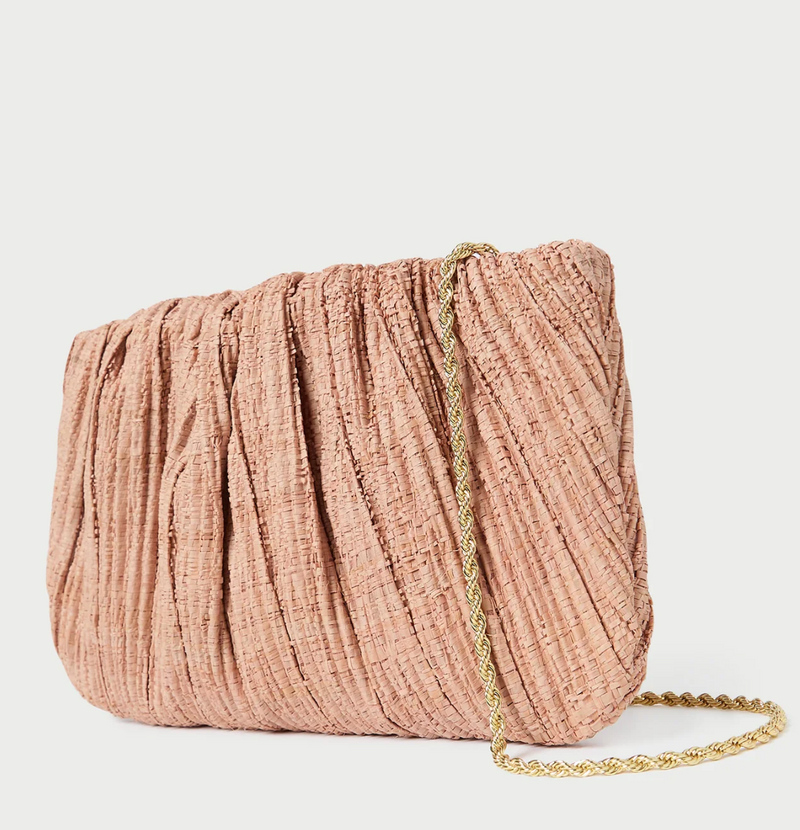 Loeffler Randall Brit Flat Pleated Clutch