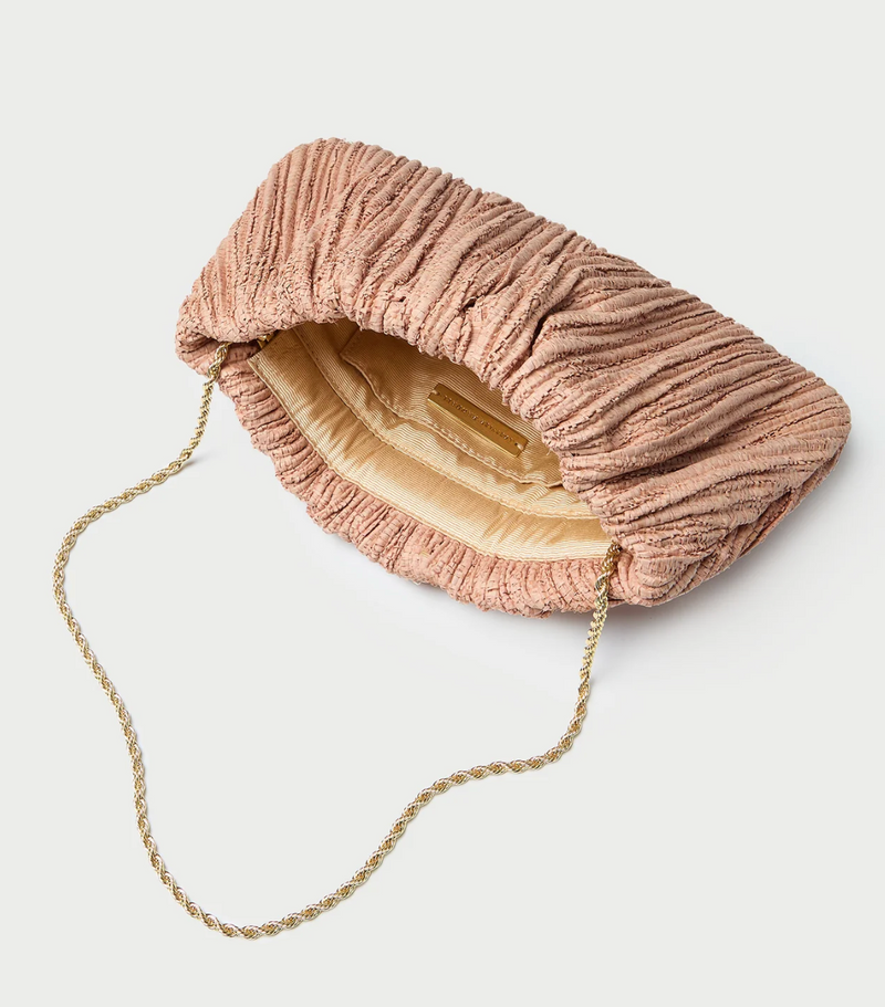 Loeffler Randall Brit Flat Pleated Clutch