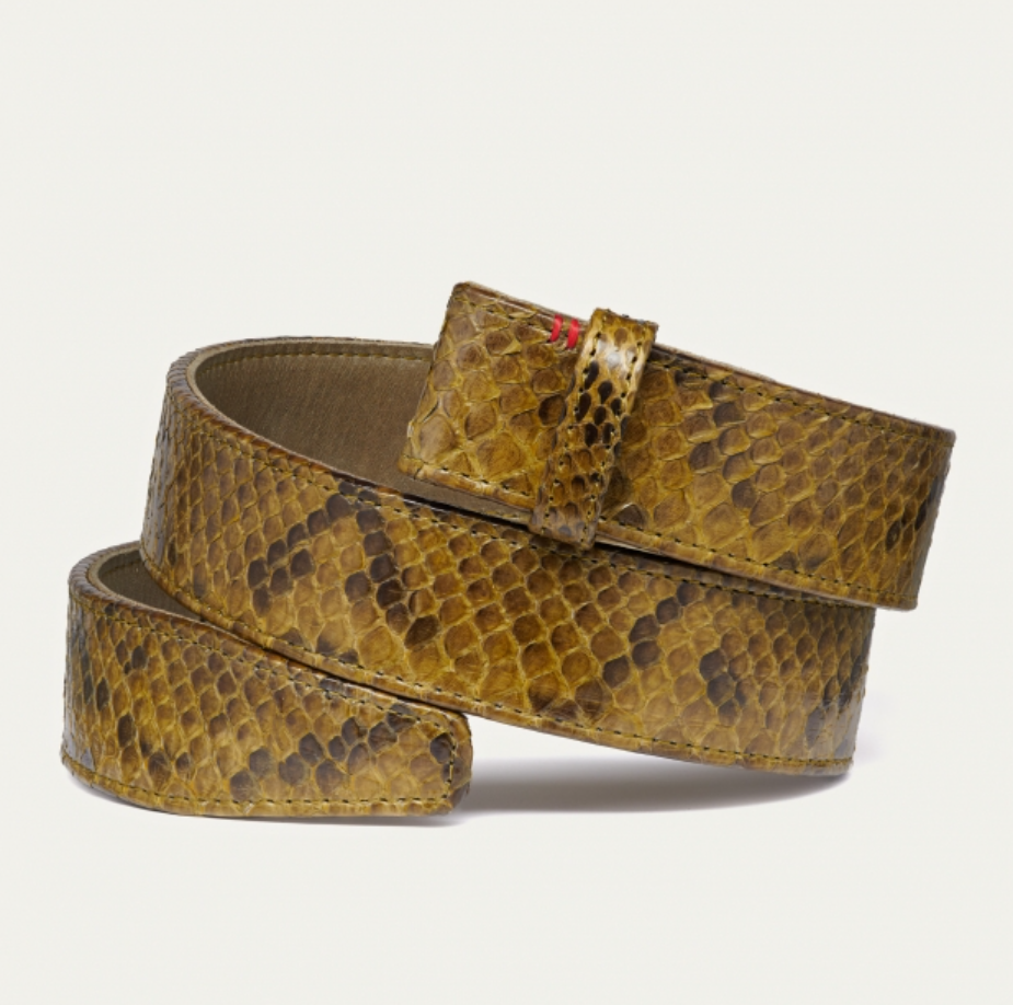 Claris Virot Python Belt