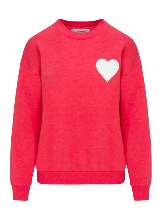 SPRWMN Heart Sweatshirt