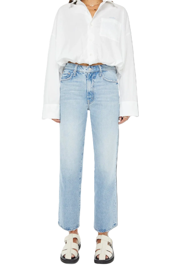 Mother Denim The Rambler Zip Flood