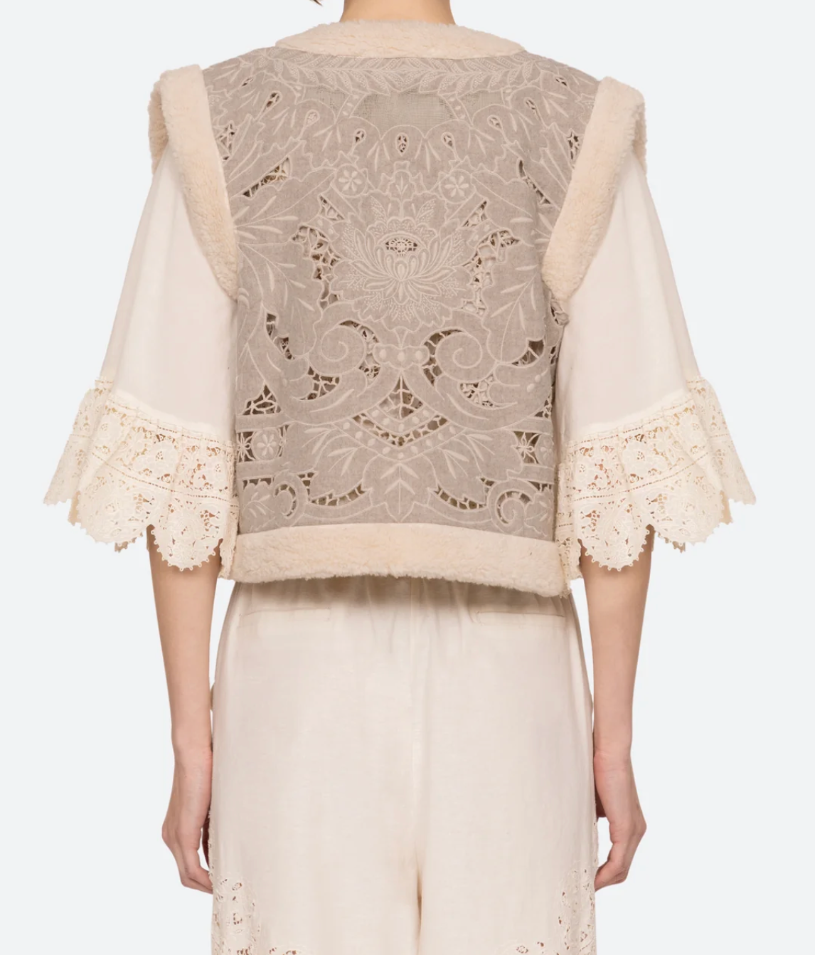 Sea Ceci Embroidered Vest
