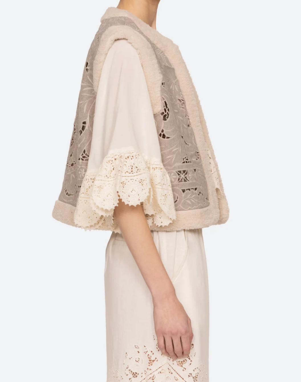 Sea Ceci Embroidered Vest