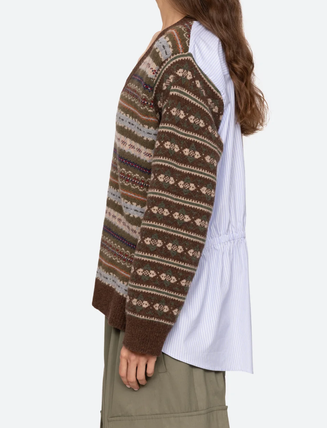 Sea Ciara Fair Isle Knit Sweater