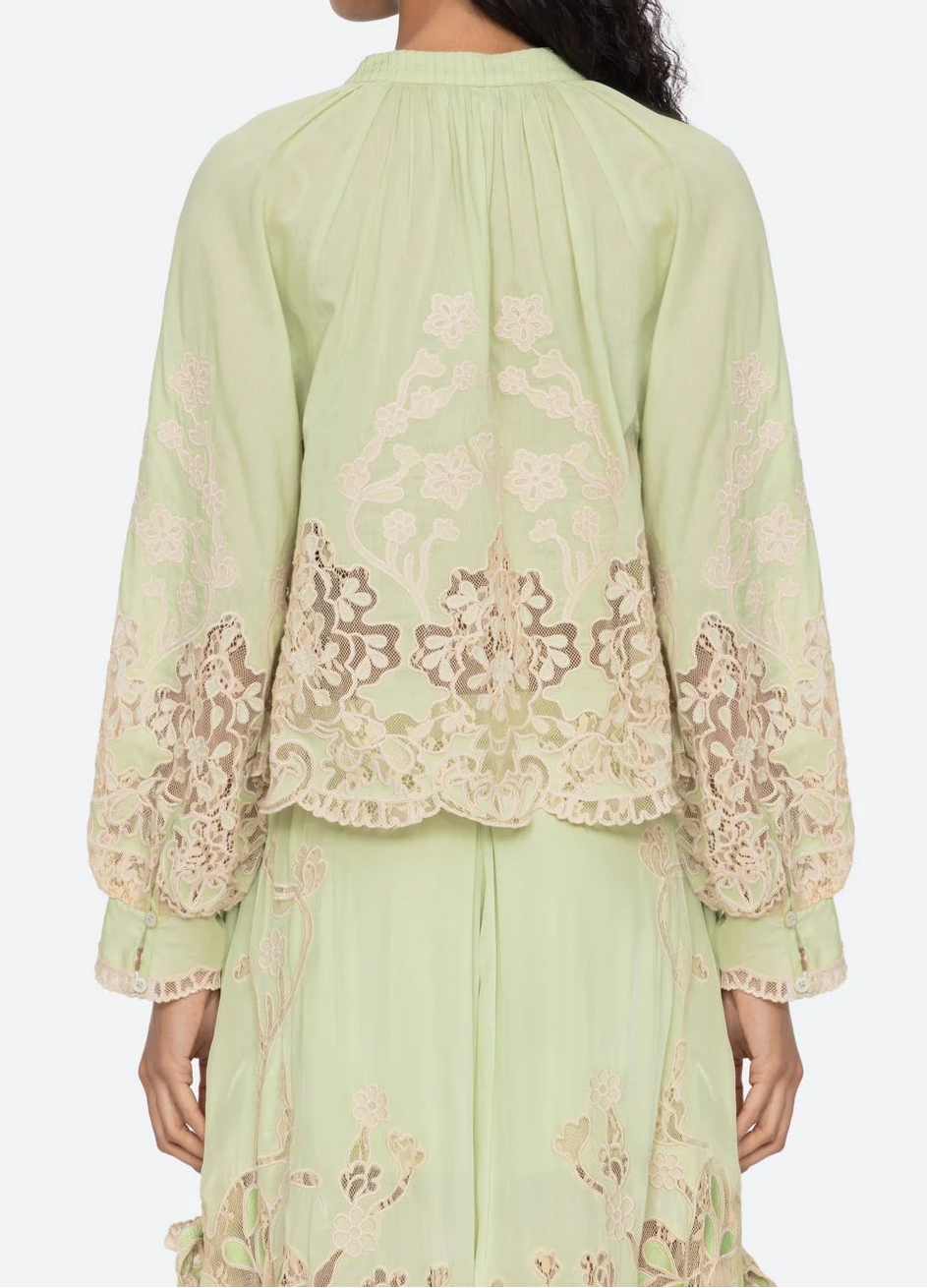 Sea Gracelyn Lace L/S Top