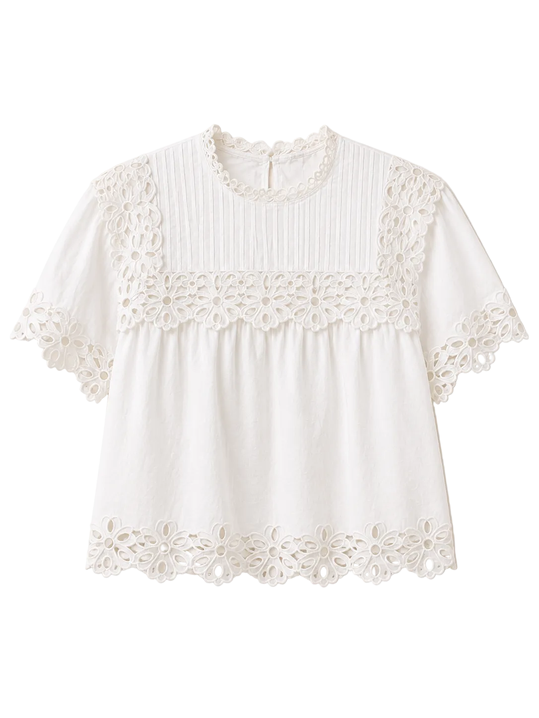 Sea Leila Eyelet Top