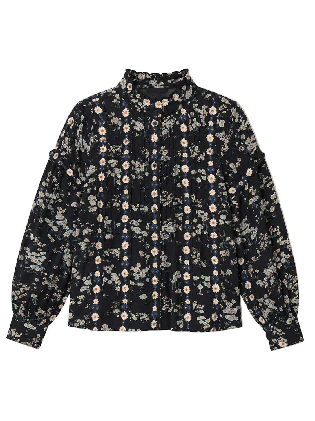 Sea Mona Print Long Sleeve Top