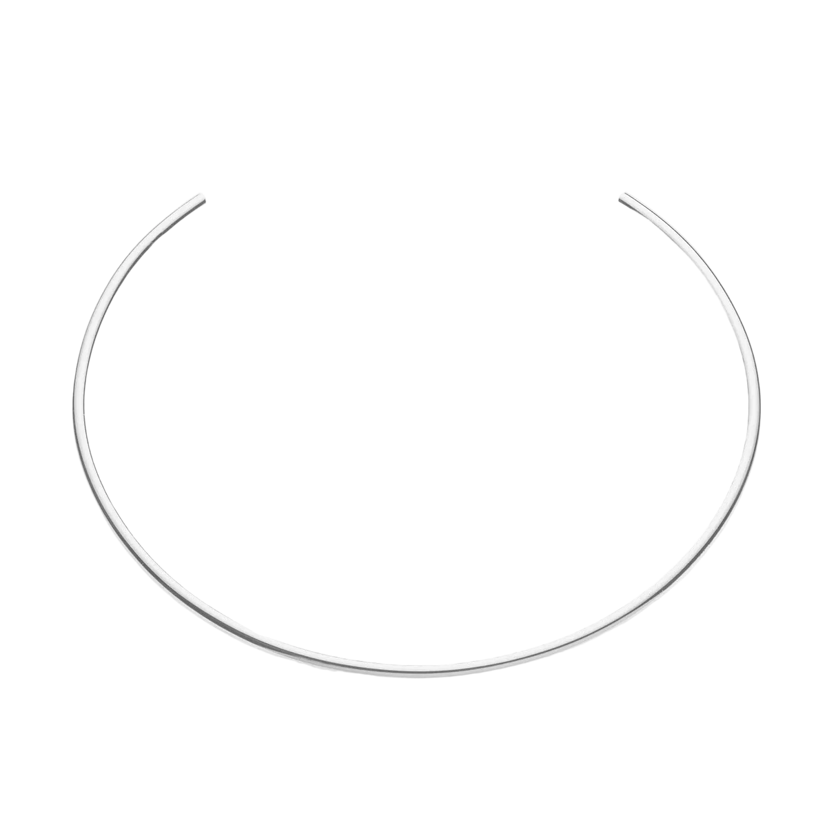Jane Win Silver neck cuff