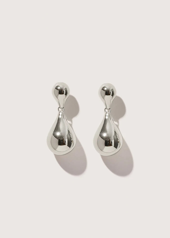 Otiumberg Silver Stilla Duo Earrings