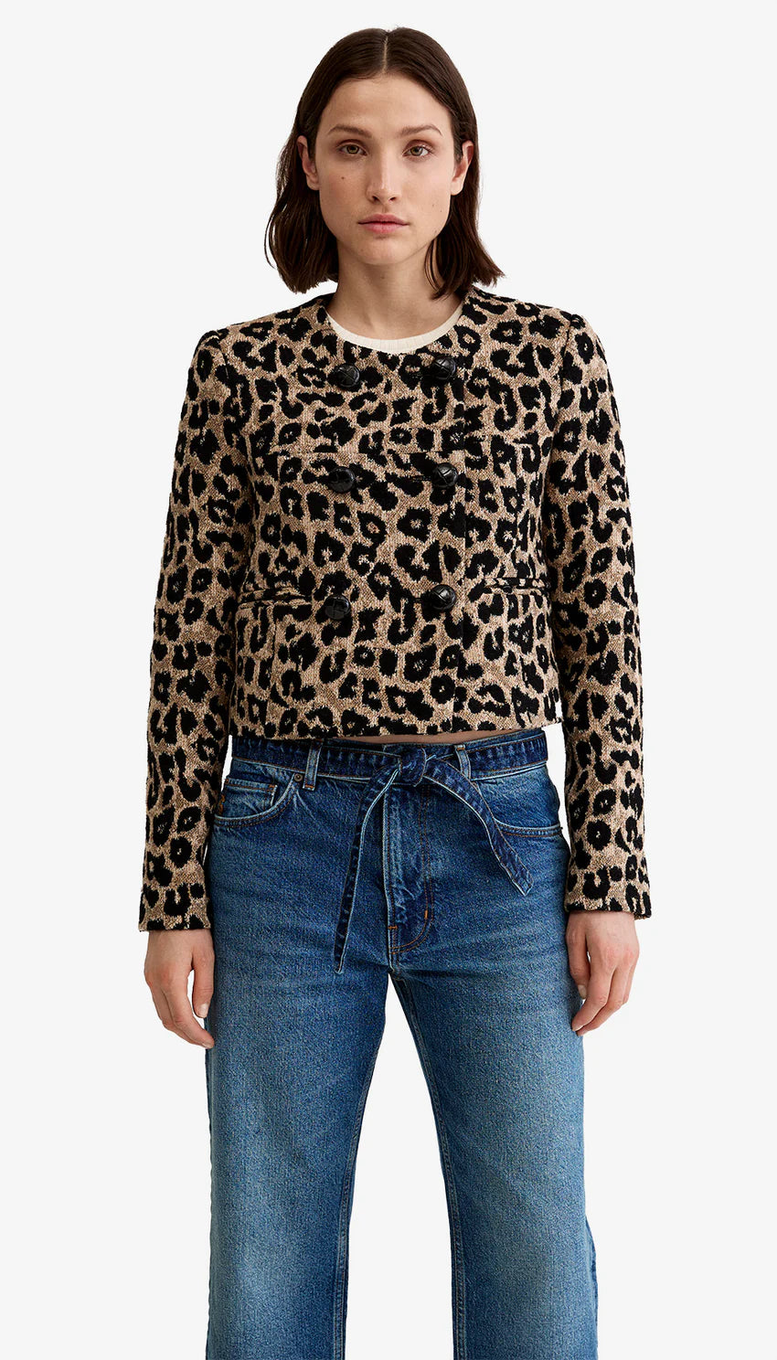 Smythe Collarless DB Mini Jacket