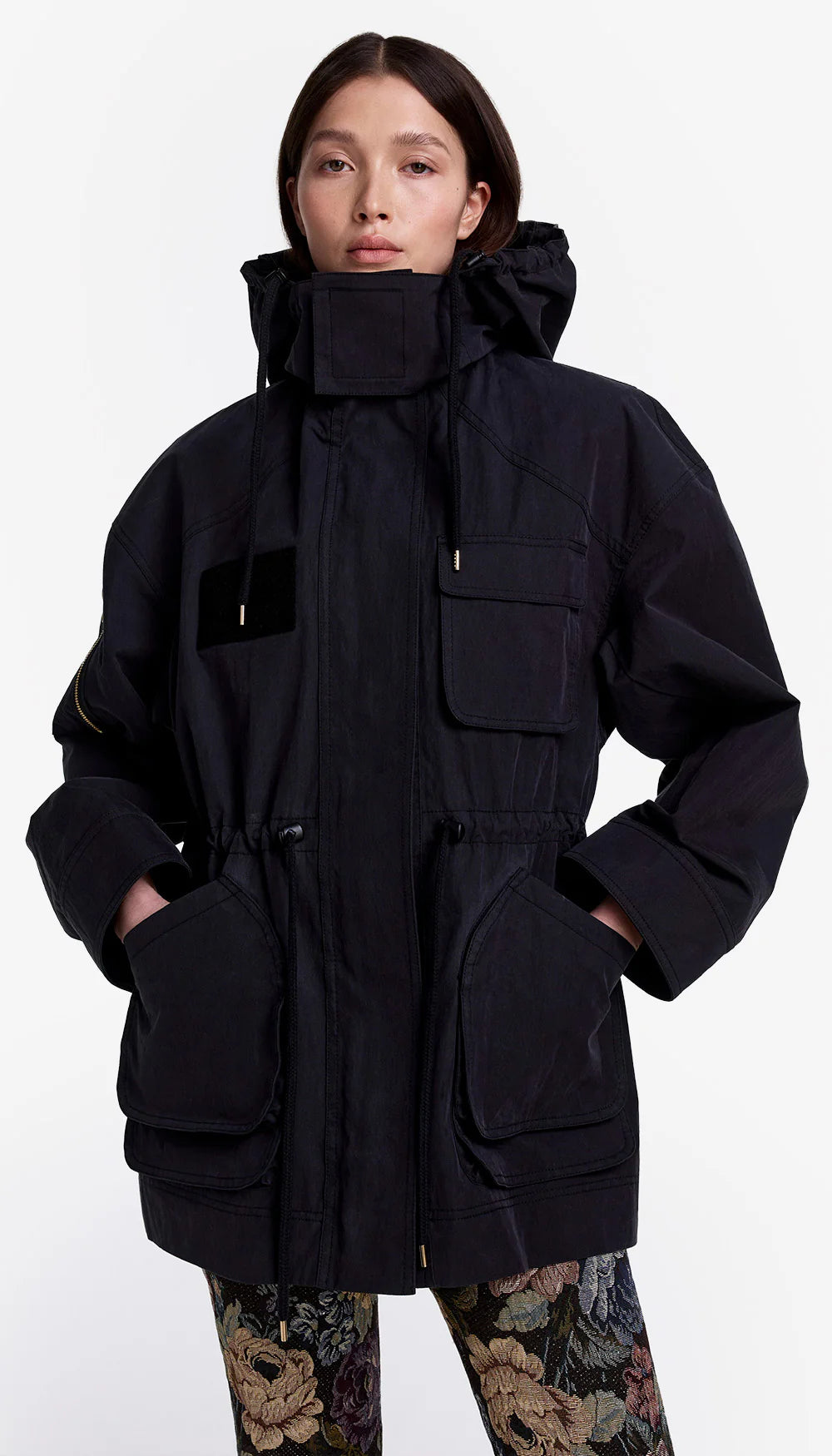 Smythe Hooded Flak Jacket