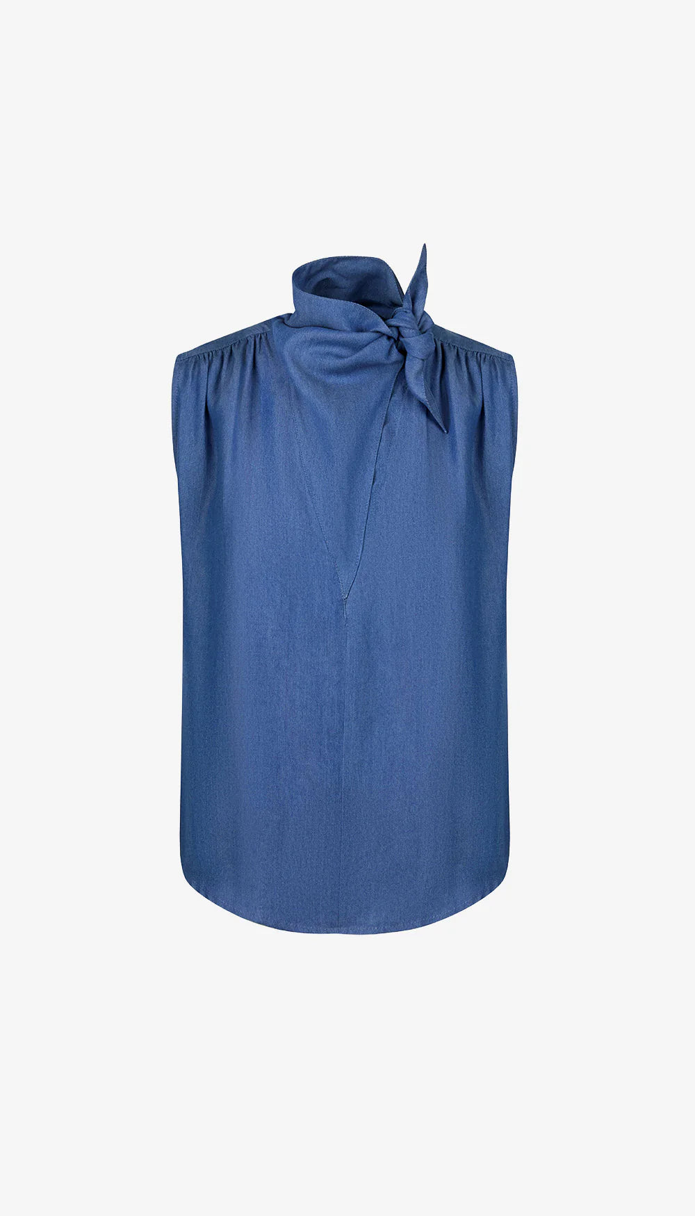 Smythe Sleeveless Bandana Neck Top