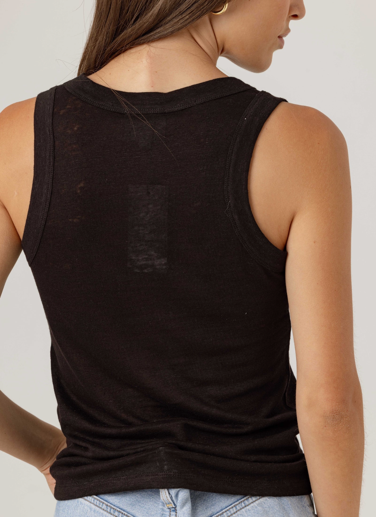 Sundays Linen Danny Tank