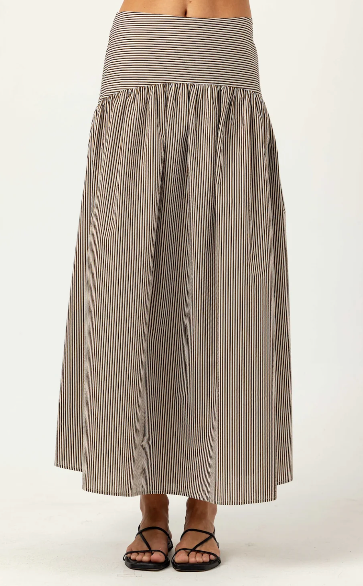 Sundays Stripe Celeste Skirt