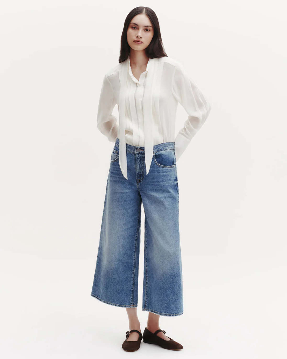 TWP Patti with Pleats and Tie