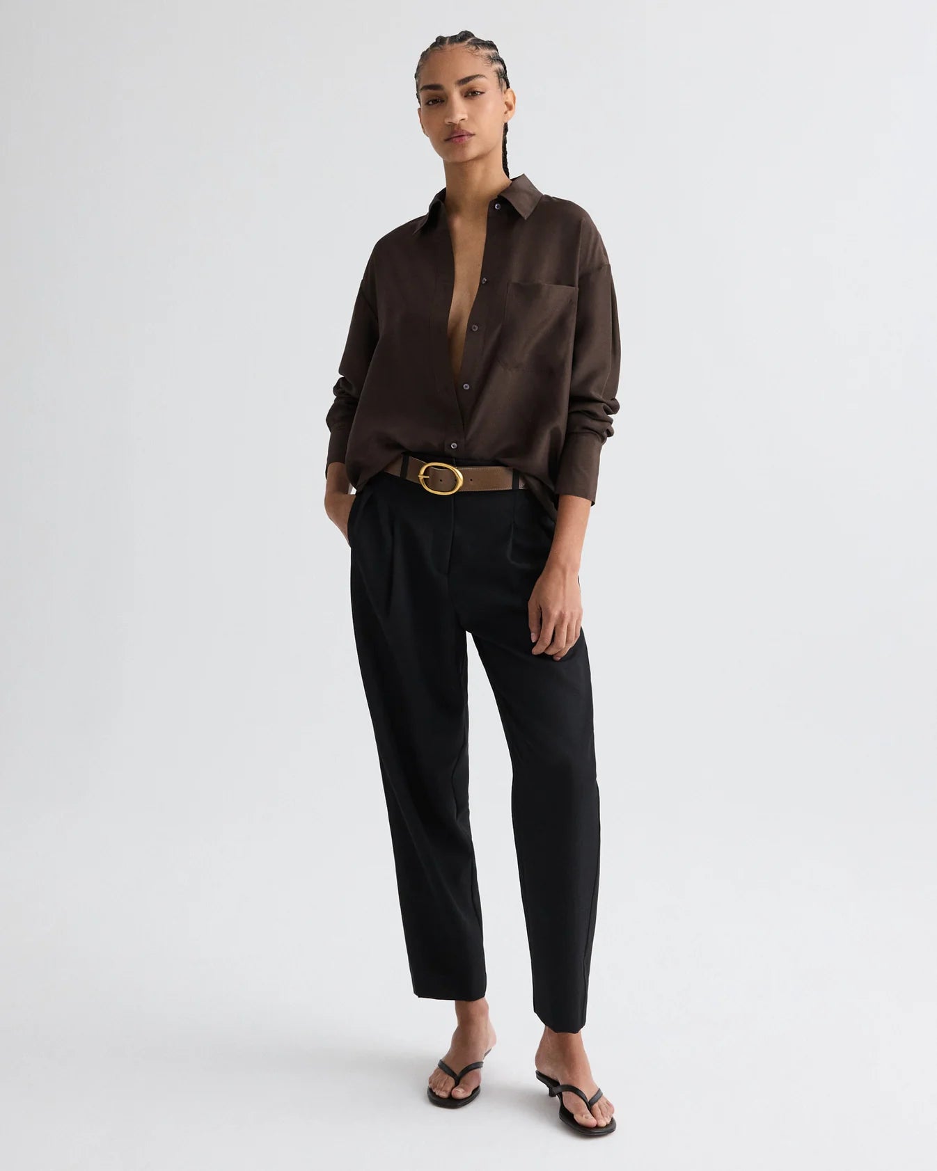 TWP Big Joe Silk Shirt