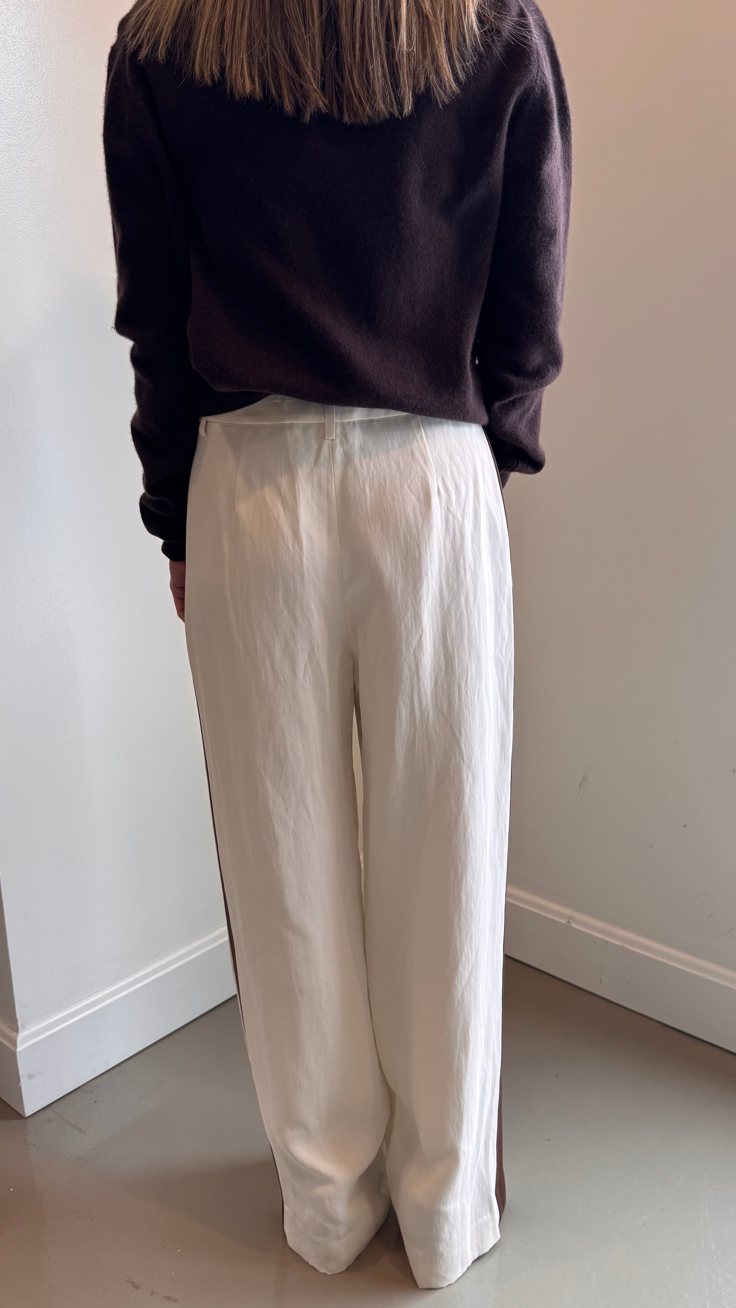 TWP Sulli with Tux Trouser in Bone