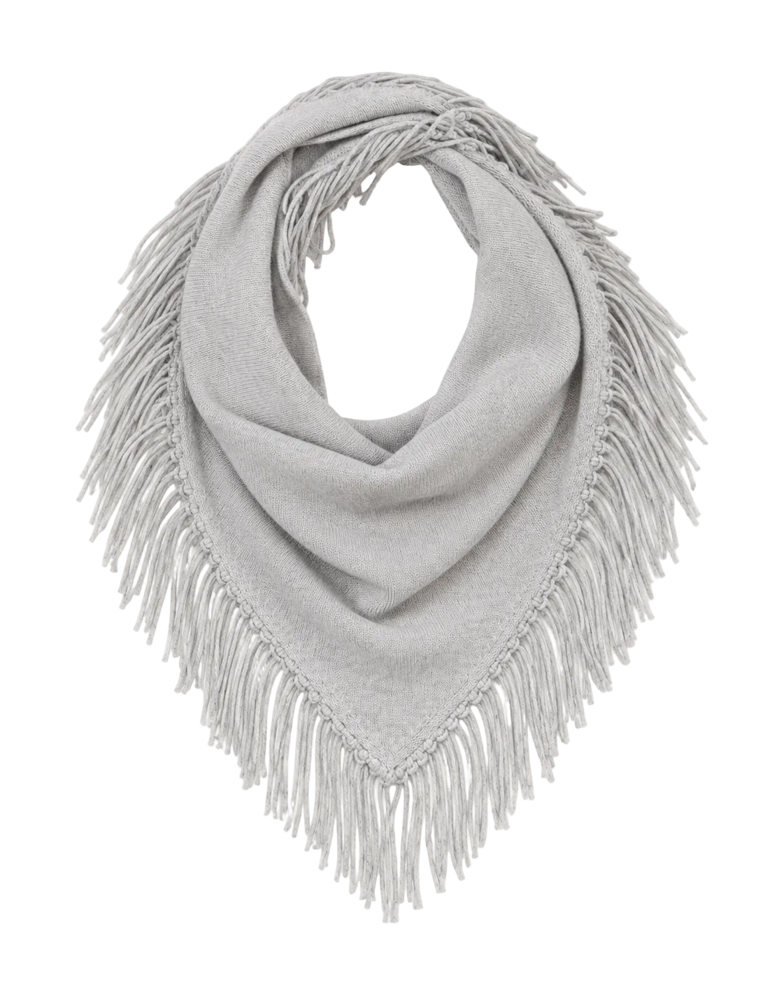 TWP Fringe Triangle Scarf