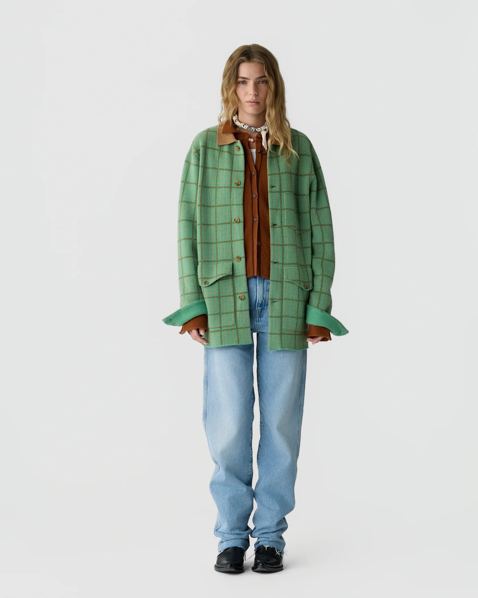 Guest In Residence Tartan Industry Jacket