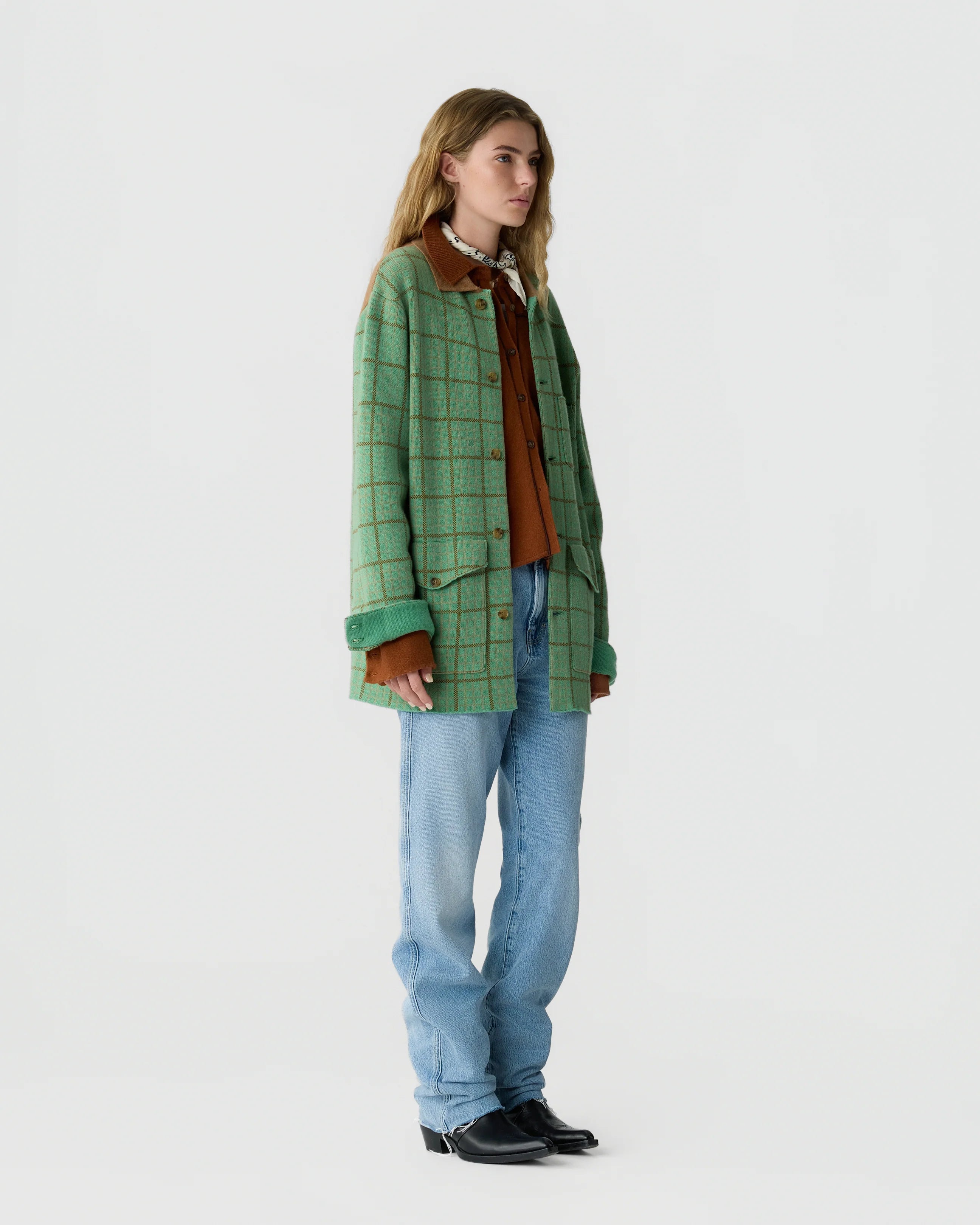 Guest In Residence Tartan Industry Jacket
