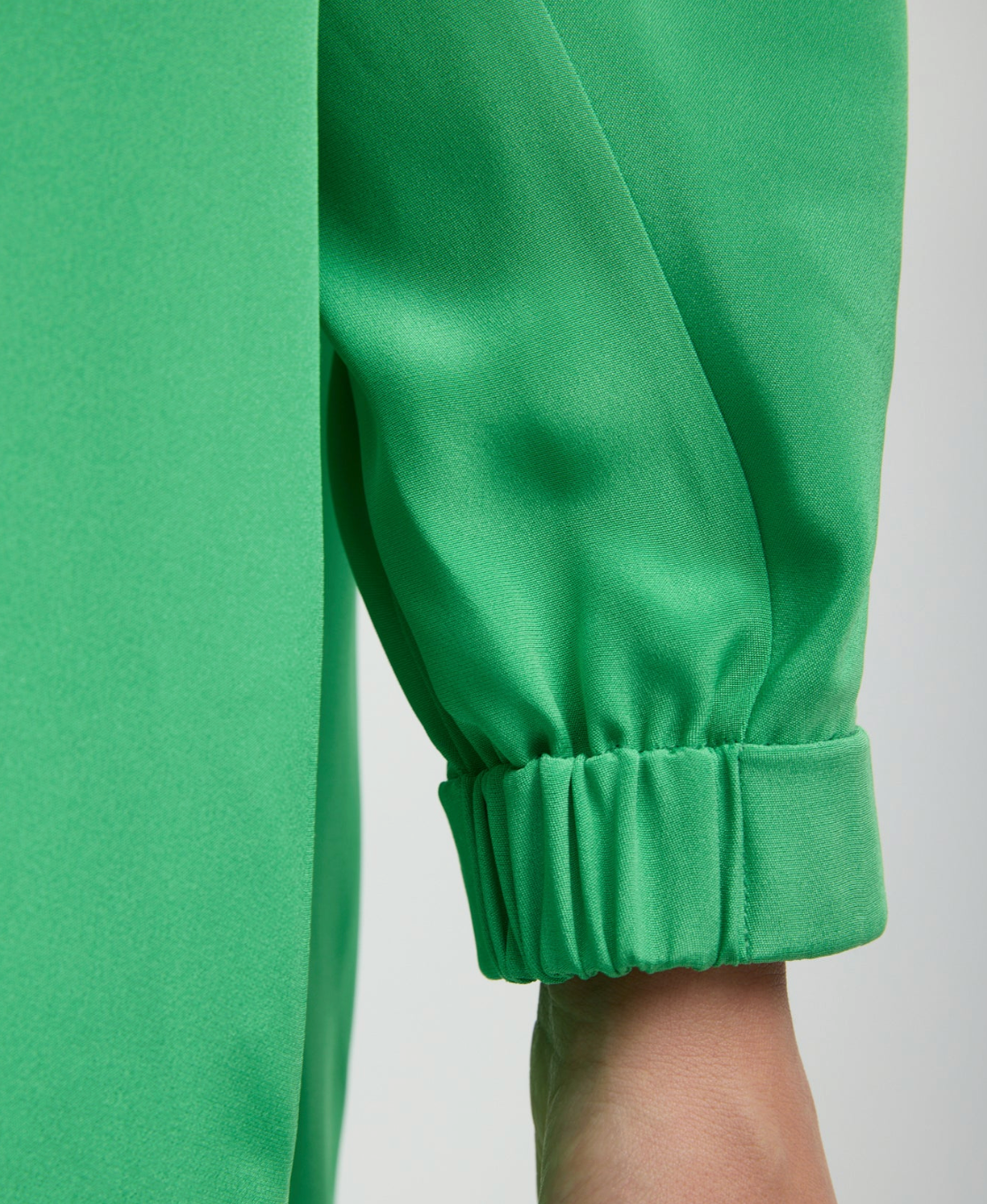 Tibi 4 Ply Long Sleeve Cocoon Dress