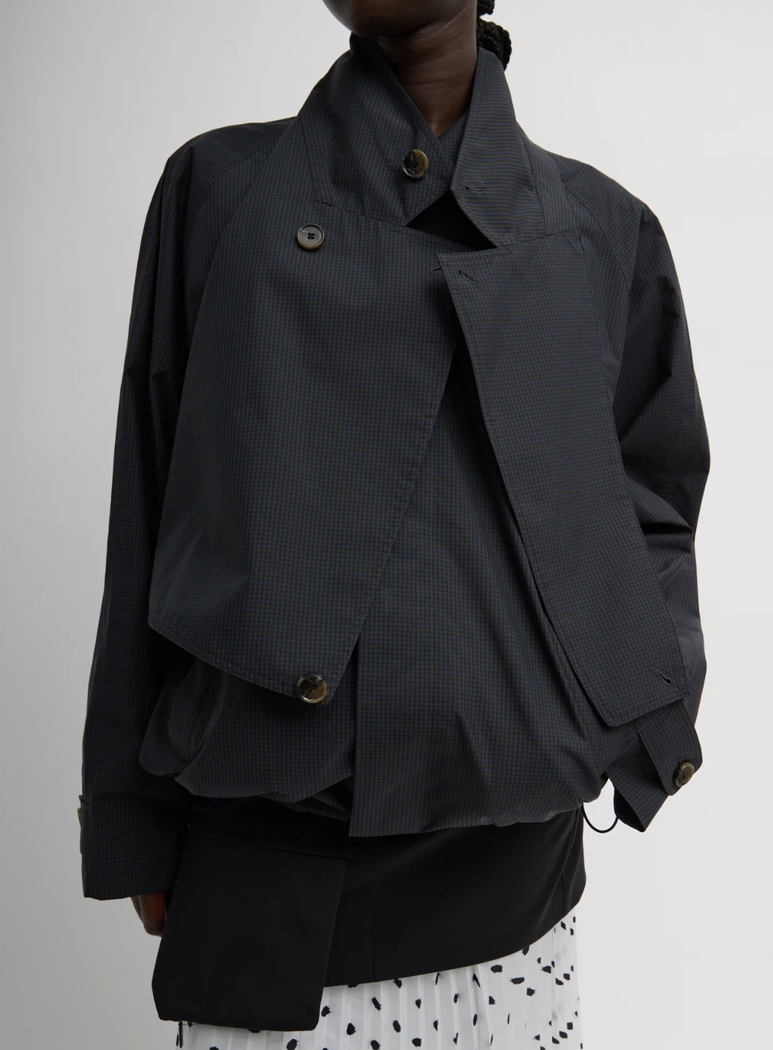 Tibi Charles Menswear Trench Anorak