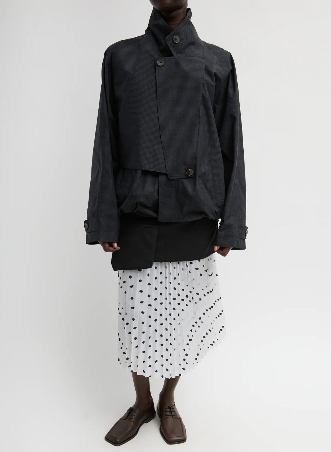 Tibi Charles Menswear Trench Anorak